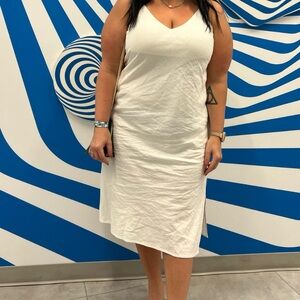 A New Day White Midi Dress